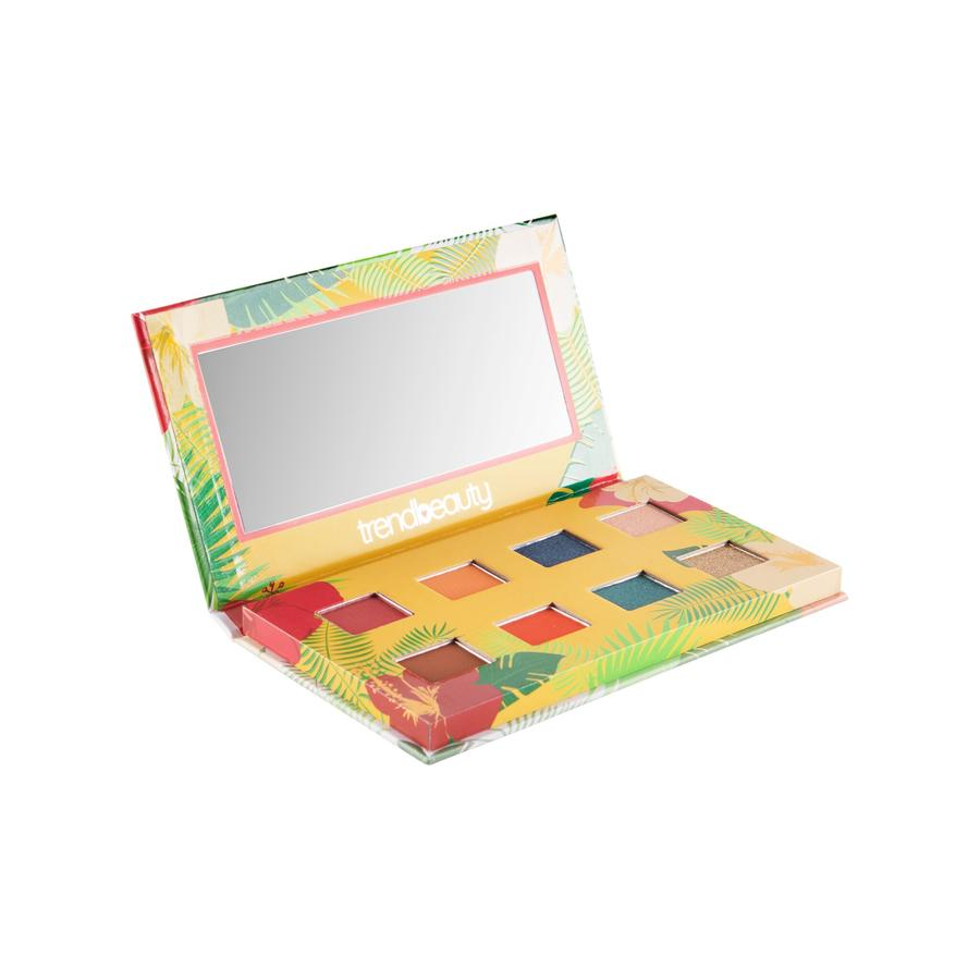 TREND BEAUTY - EYESHADOW 8 COLOR  PALETTE - SUMMER VIBES(DISPLAY 6 PCS)