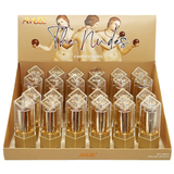 AMUSE - THE NUDES - LIPSTICKS 6 MATTE COLORS - (DISPLAY 24PCS)