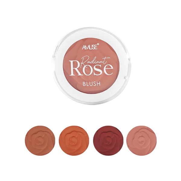 AMUSE- RADIANT ROSE- BLUSH- DISPLAY (24PCS)