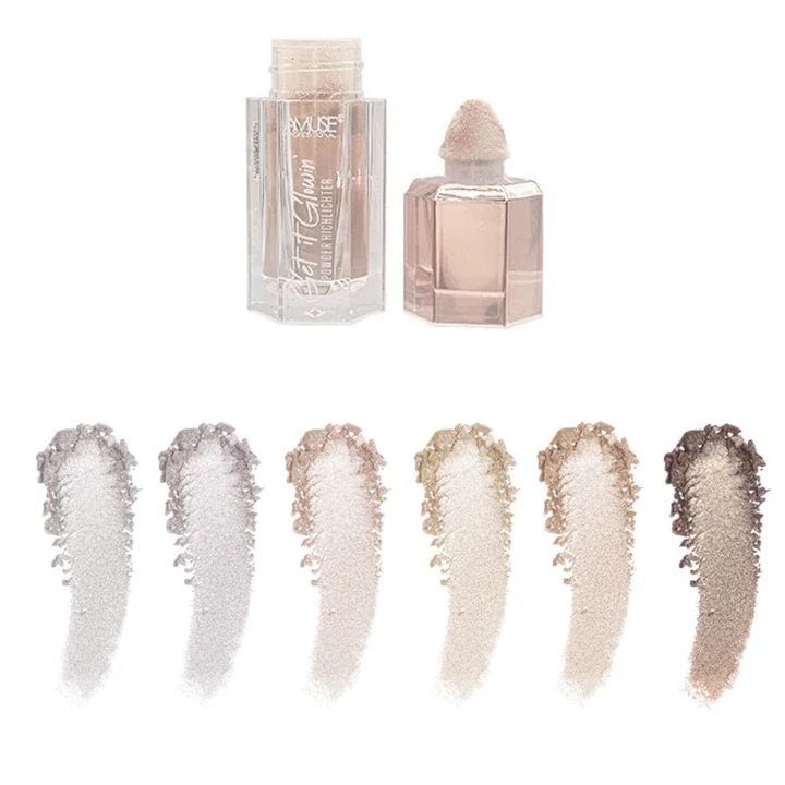 AMUSE- BEAMING SHINE- POWDER HIGLIGHTER- DISPLAY (24PCS)