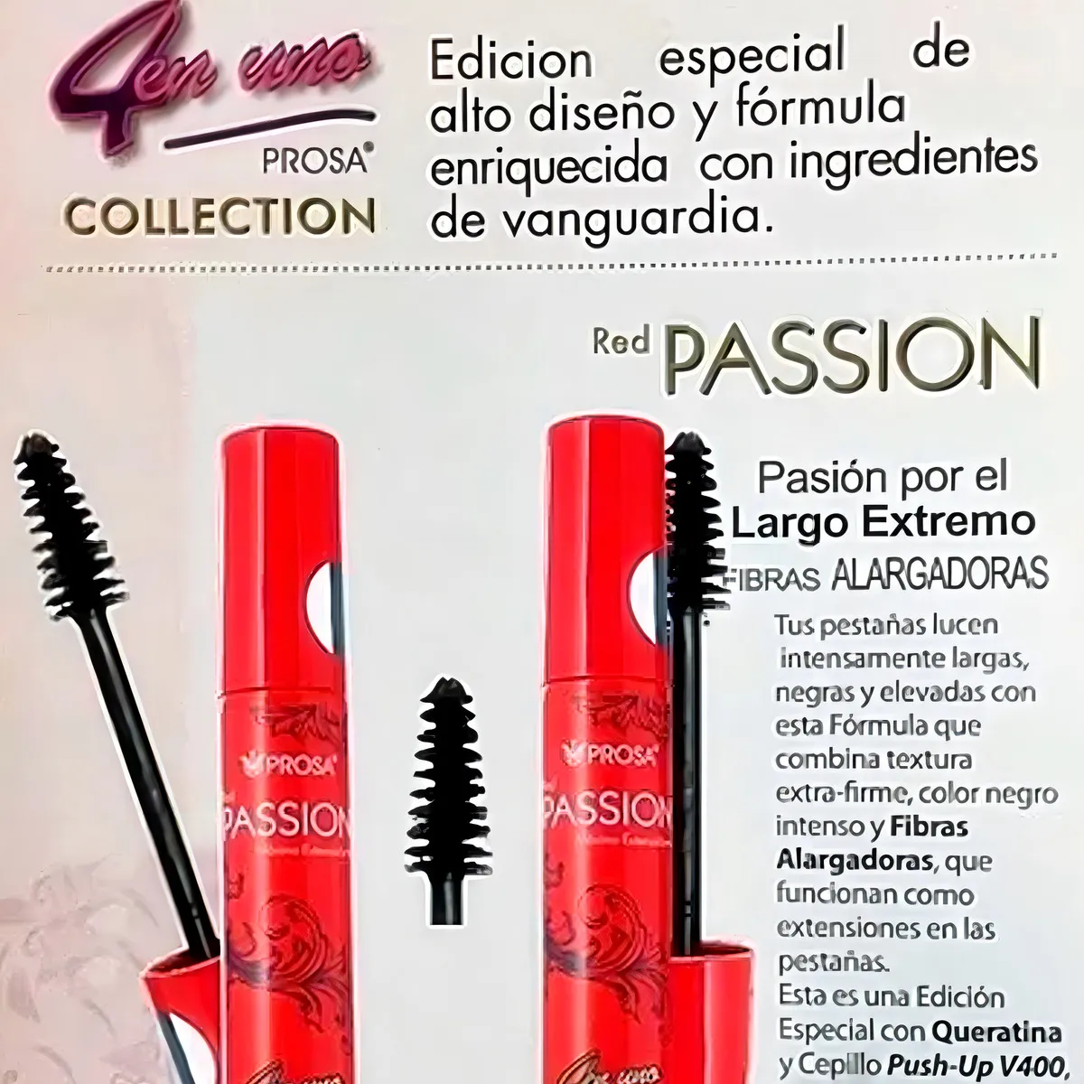 PROSA - MASCARA ROUGE PASSION (6PC)