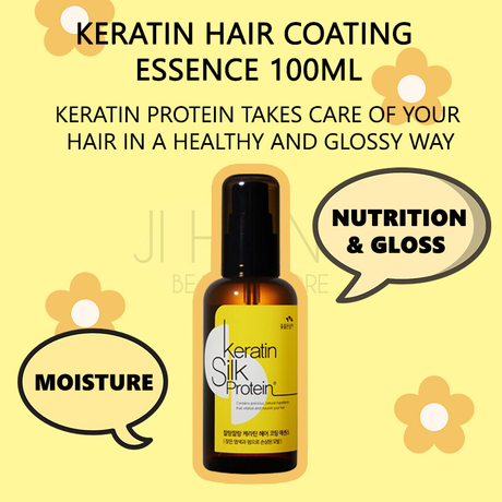 KERATIN SILK PROTEIN- HAIR OIL- 1PC