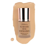 BEAUTY CREATIONS - BASE DE MAQUILLAJE FLAWLESS STAY - NEW PRO - (EXHIBIDOR DE MOSTRADOR - 72 PIEZAS + PROBADORES GRATIS)
