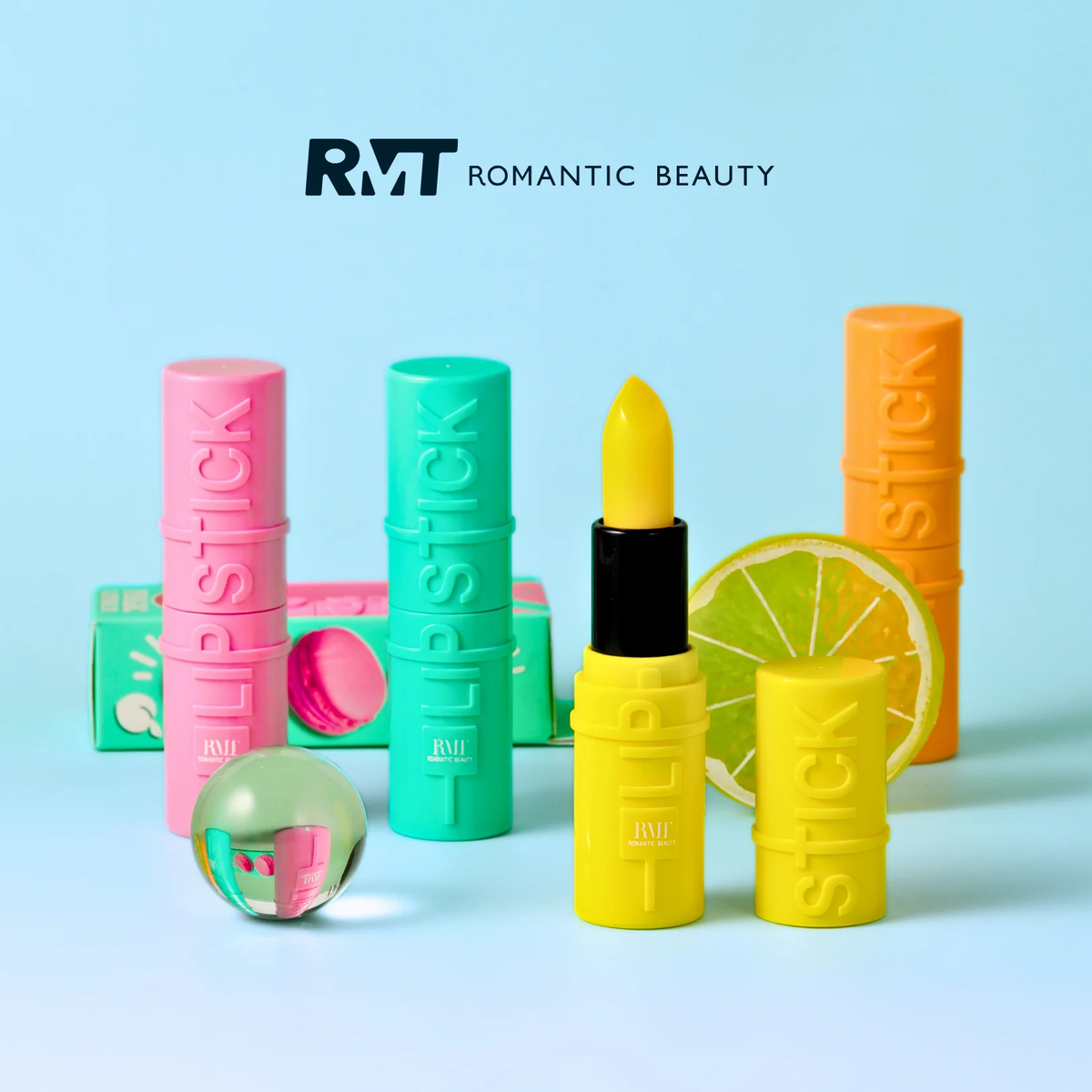 ROMANTIC BEAUTY- COLOR CHANGING MAGIC- LIP BALM- DISPLAY(24PCS)