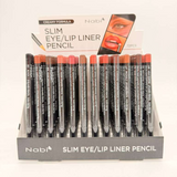 NABI - SLIM EYE/LIP LINER PENCIL - RED - DISPLAY (72PCS)