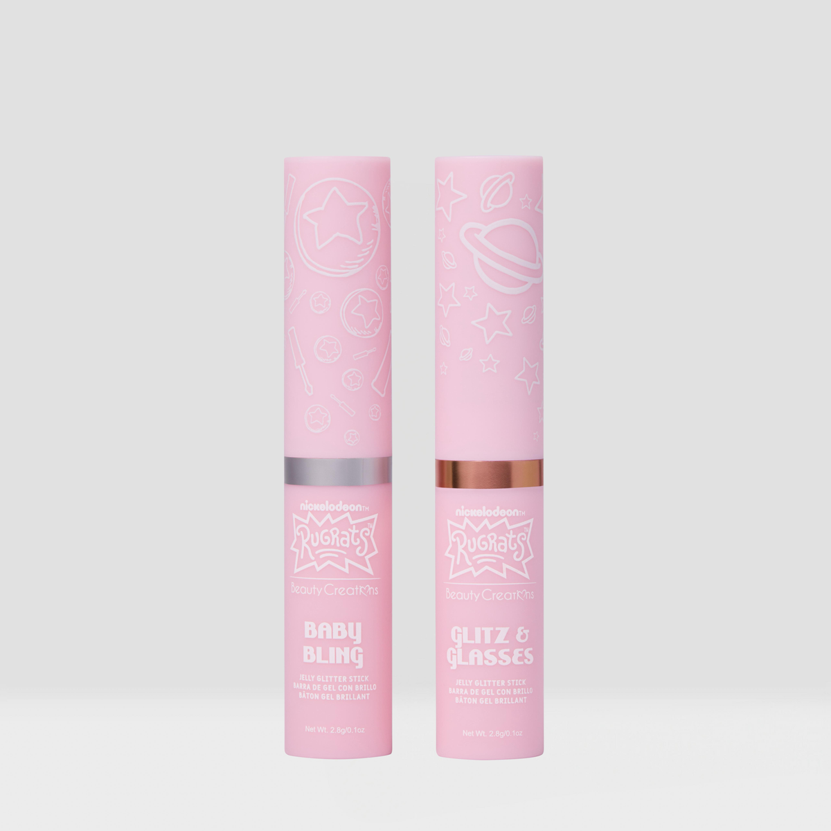 BEAUTY CREATIONS X RUGRATS - TINY BUT SHINY JELLY GLITTER STICK SET (1PC)