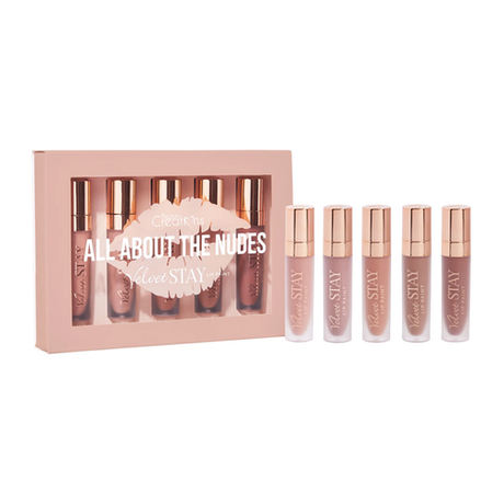BEAUTY CREATIONS - VELVET STAY LIP PAINT SETS - (1SET)