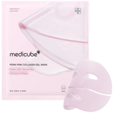 MEDICUBE - MASCARILLA DE GEL DE COLÁGENO ROSA PDRN - 1 PAQUETE/UD (4 HOJAS)
