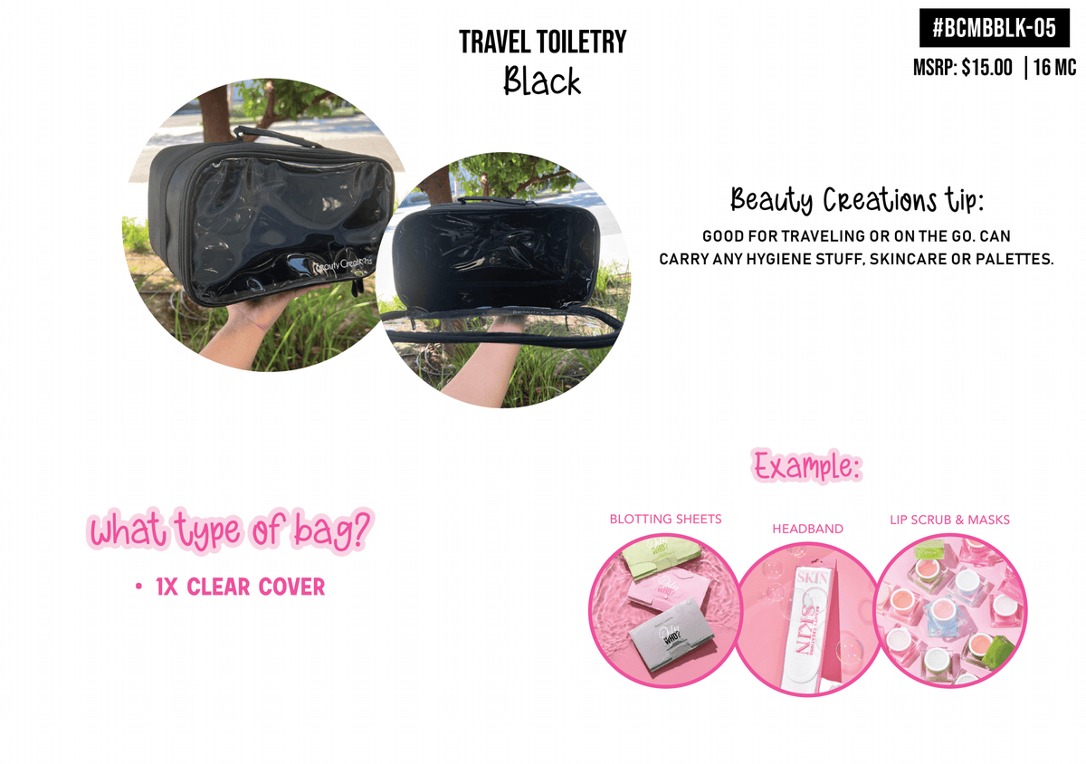 BEAUTY CREATIONS  - ASEO DE VIAJE (1UD)