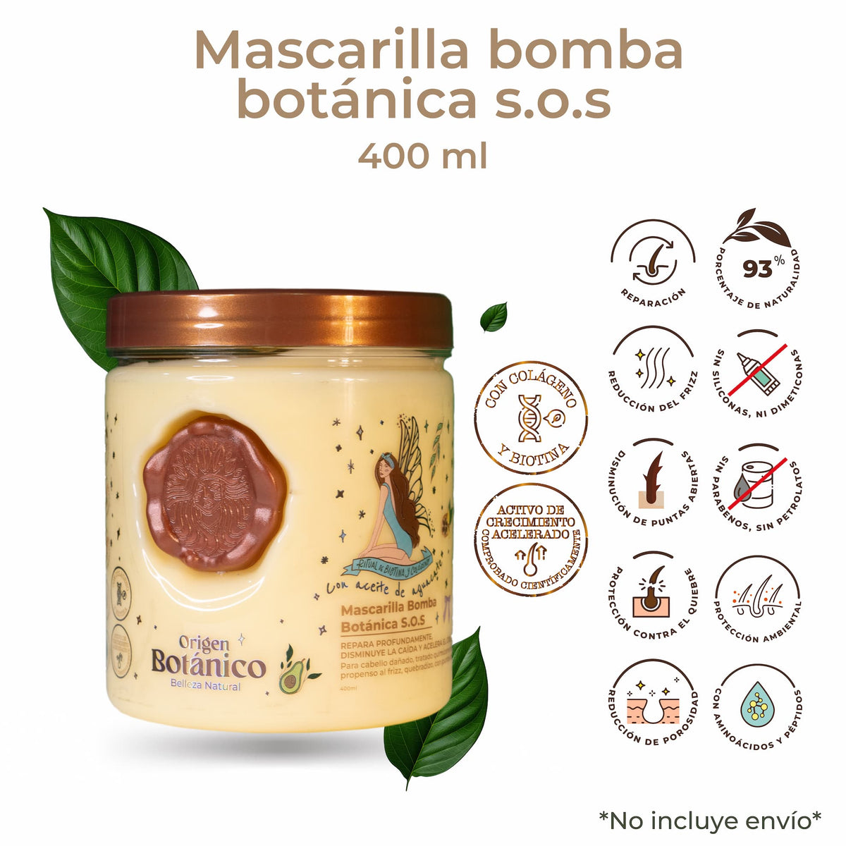 RITUAL BOTANICO- MASCARILLA BOMBA BOTANICA S.O.S-1PC ( WHOLESALE )