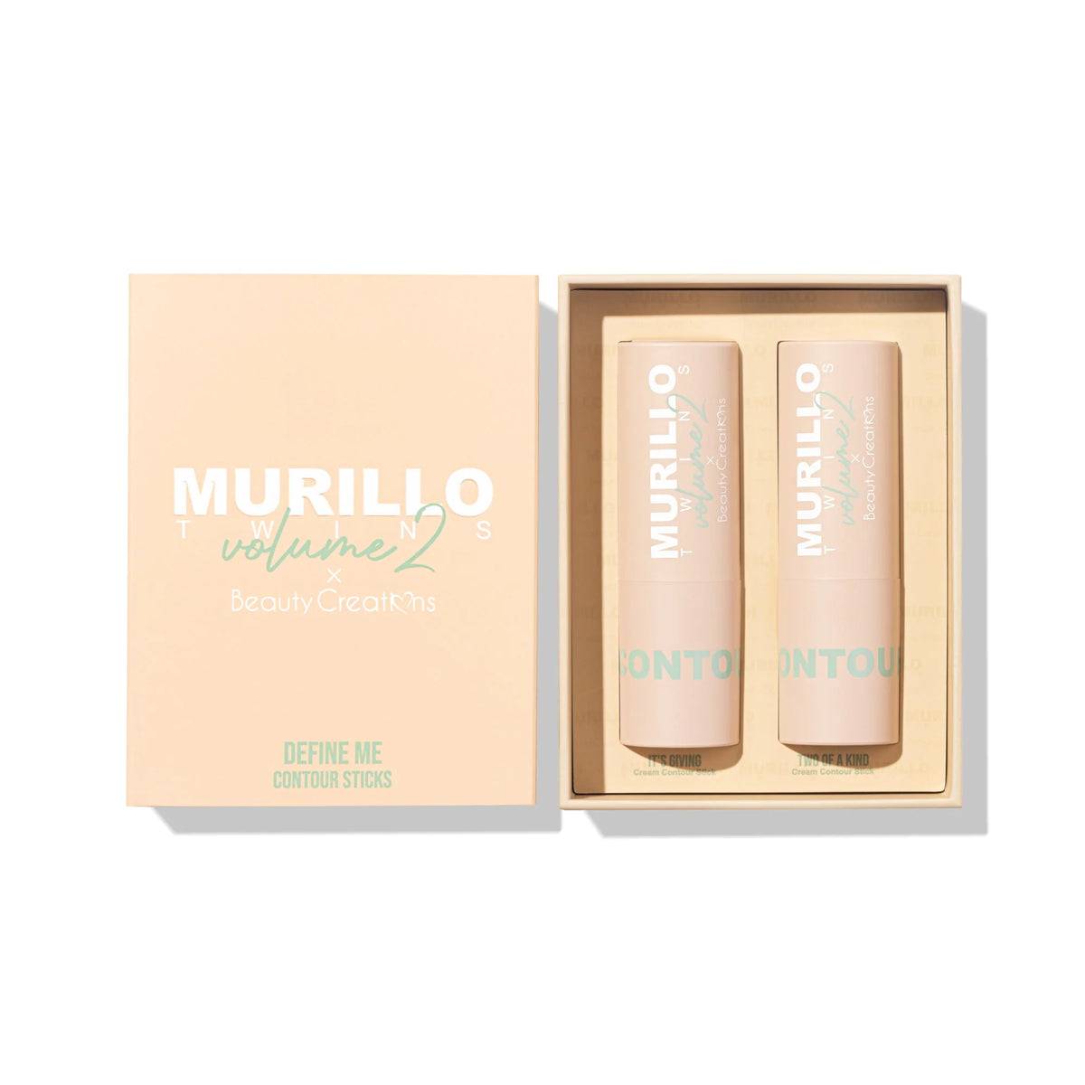 BEAUTY CREATIONS - MURILLO TWINS VOL. 2 - DEFINE ME CONTOUR STICKS ( 1 SET)