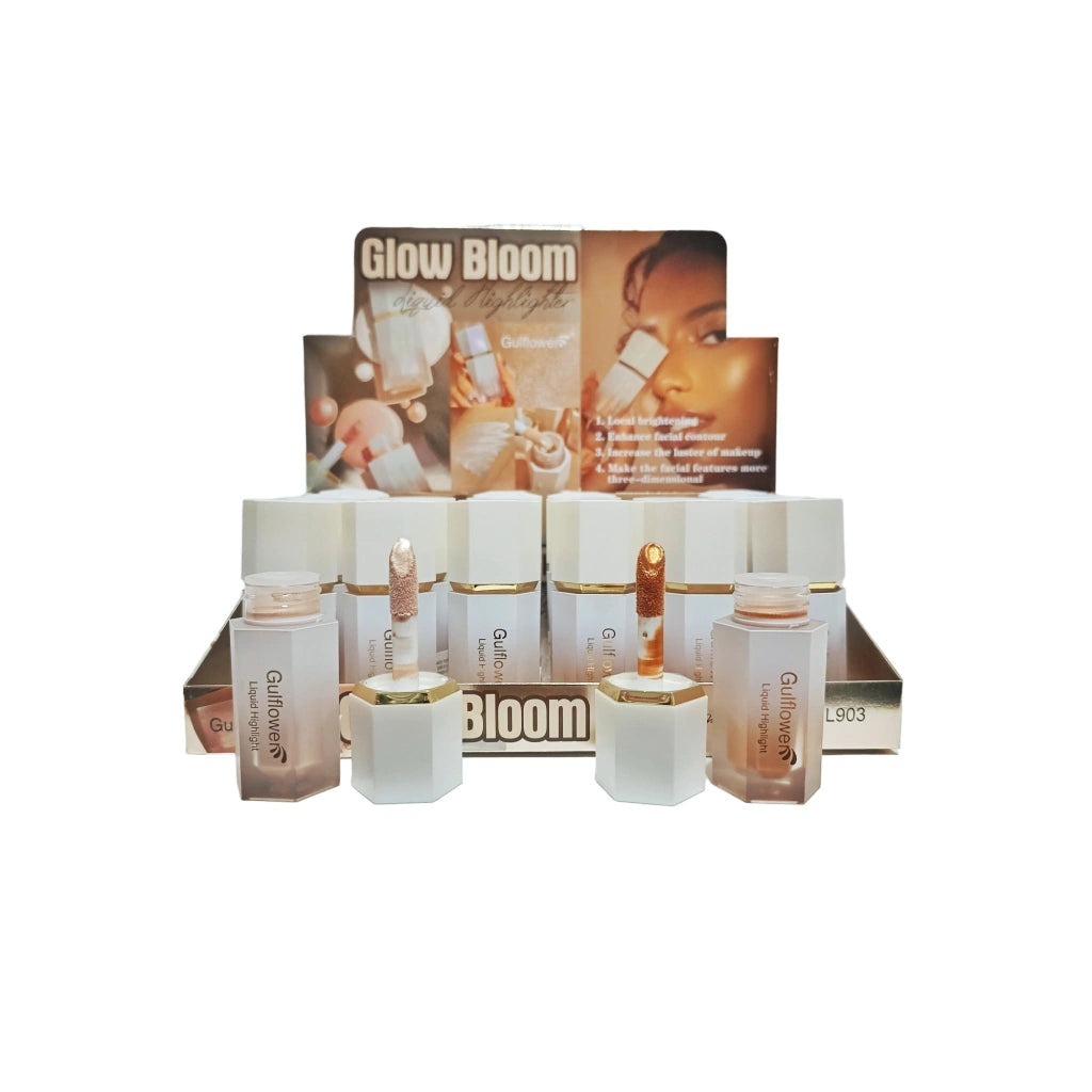 GULFLOWER- GLOW BLOOM- LIQUID HIGHLIGHTER- 24 PCS
