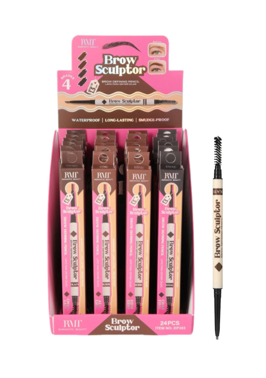 ROMANTIC BEAUTY- BROW SCULPTOR- BROW DEFINING PENCIL- 24PCS