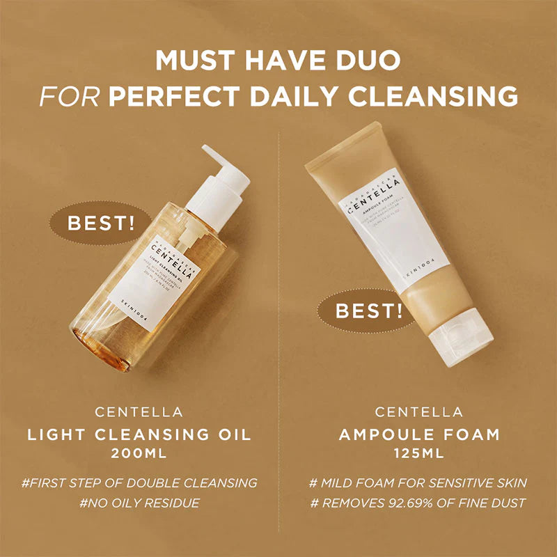CENTELLA- DOUBLE CLEANSING DUO- 1PC