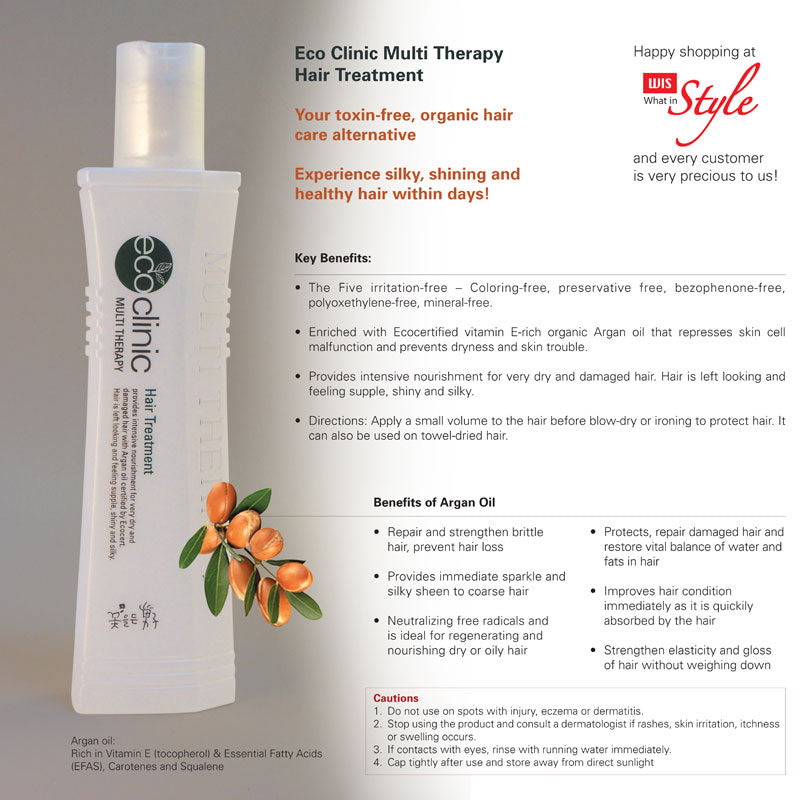 ECO CLINIC- MULTI THERAPY- HAIR TREATMENT- 1PC