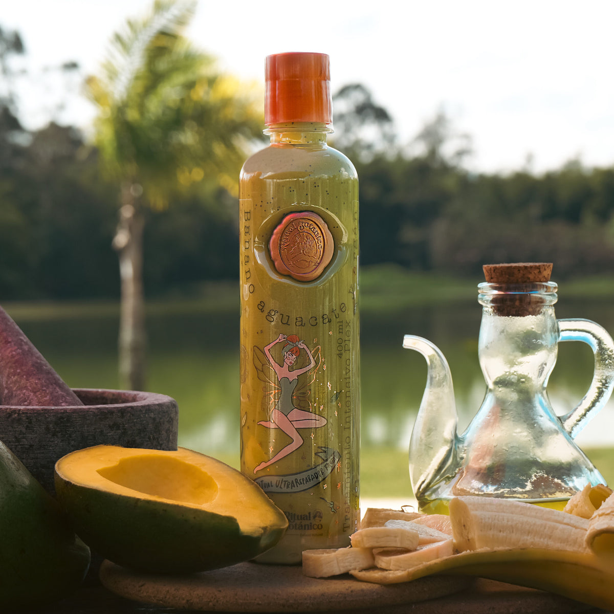 RITUAL BOTANICO - TRATAMIENTO INTENSIVO PLEX BANANO, AGUACATE ET ARGAN 400ML (1PC)