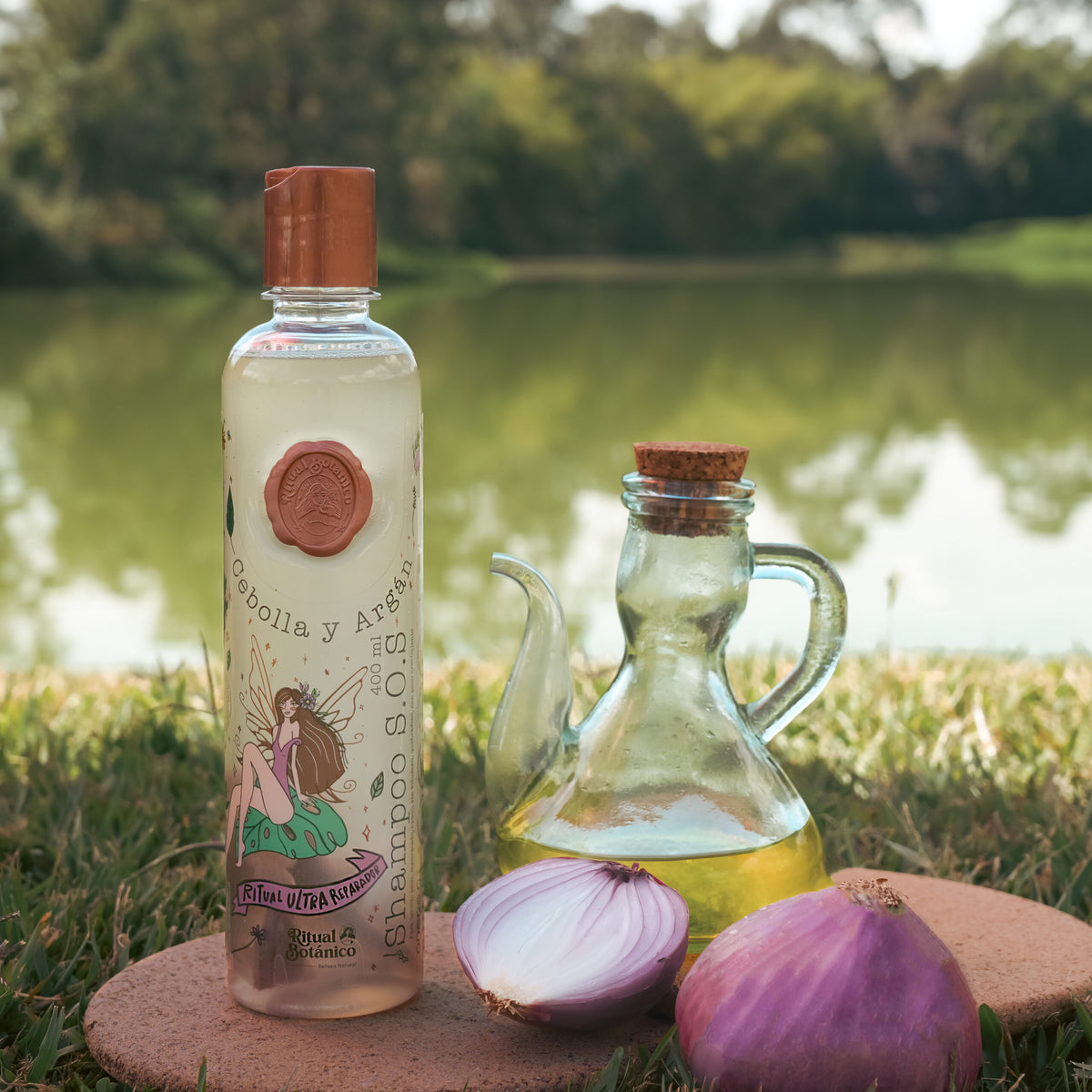 RITUAL BOTANICO - CHAMPÚ SOS CON CEBOLLA Y ARGÁN 400ML (1UD)