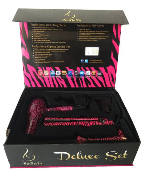 BE BELLA- DELUXE- 3PCS HAIR SET- (1PC)