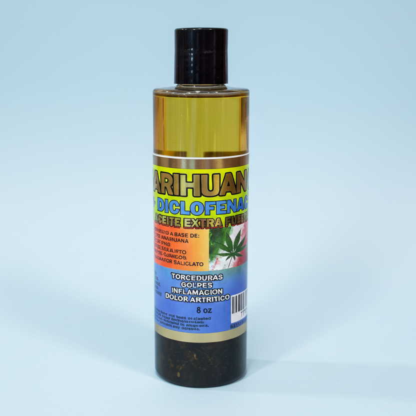MARIHUANOL + DICLOFENACO ACEITE EXTRA FUERTE - NOT AVAILABLE FOR MEXICO  (1PC)