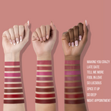 BEAUTY CREATIONS - TEASE ME LIPSTICK - (6PCS)