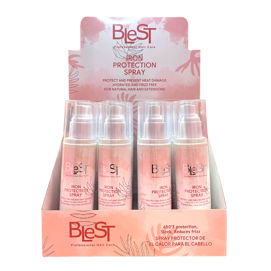 BLEST PROFESSIONAL HAIR CARE - IRON PROTECTION SPARY - 12 PCS