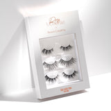 BEAUTY CREATIONS ROSY MCMICHAEL EL TRIO DE PESTAÑAS