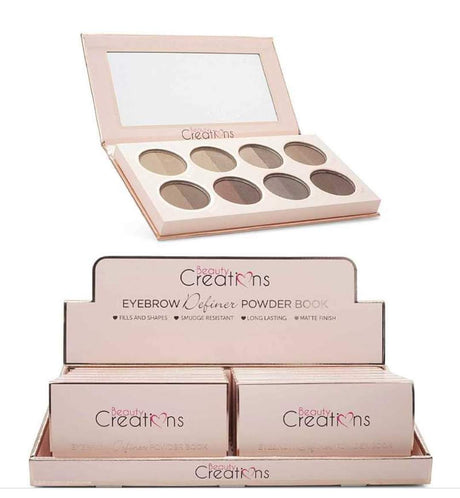 BEAUTY CREATIONS - DEFINER POWDER BOOK  (DISPLAY 12 PCS)