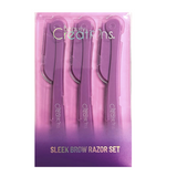 BEAUTY CREATIONS - ENSEMBLE DE RASOIR À SOURCILS ÉLÉGANTS - 6 PCS