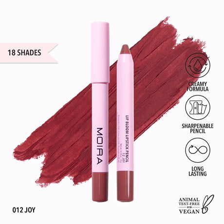 MOIRA - LIP BLOOM LIPSTICK PENCIL MATTE LONG LASTING