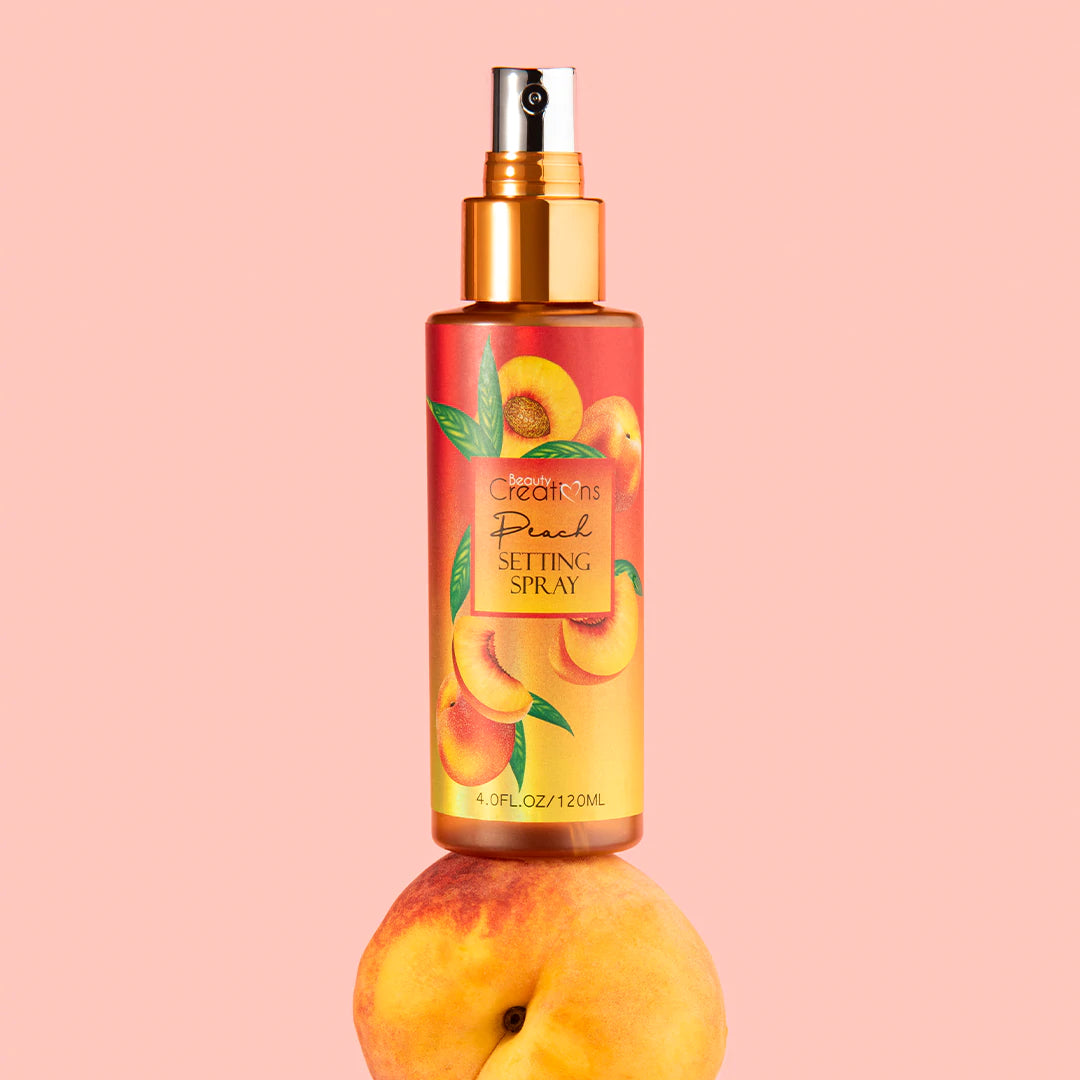 BEAUTY CREATIONS - SPRAY FIJADOR DE MELOCOTÓN - DISPLAY 12 UDS