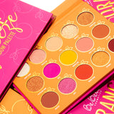 BEBELLA COSMETICS - ORANGE SQUEEZE 15 COLOR SHADOW PALETTE (1PC)