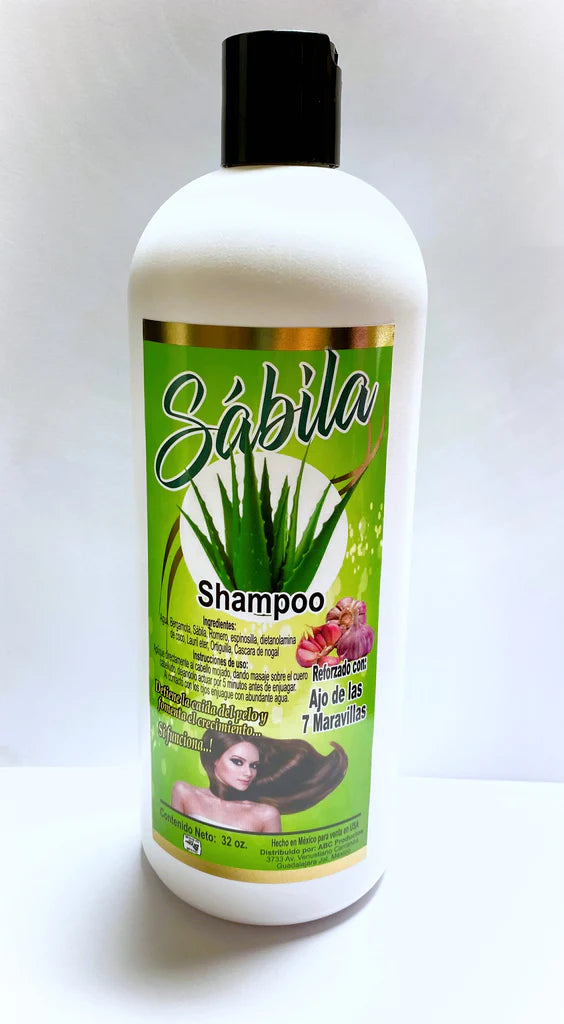 SHAMPOO DE SÁBILA SHAMPOO REFORZADO CON AJO- (1PC)